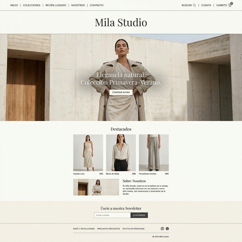 Tienda online y diseño web para marcas de ropa